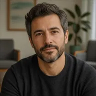 Retrato de Marcos Vieira
